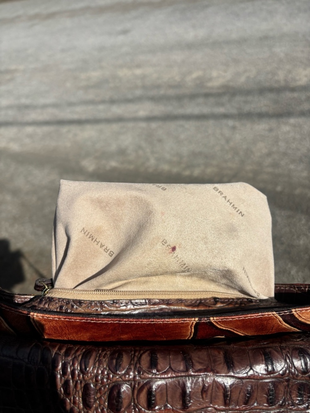 Brahmin Leather Crossbody Bag Limited Edition - Picture 10 of 17